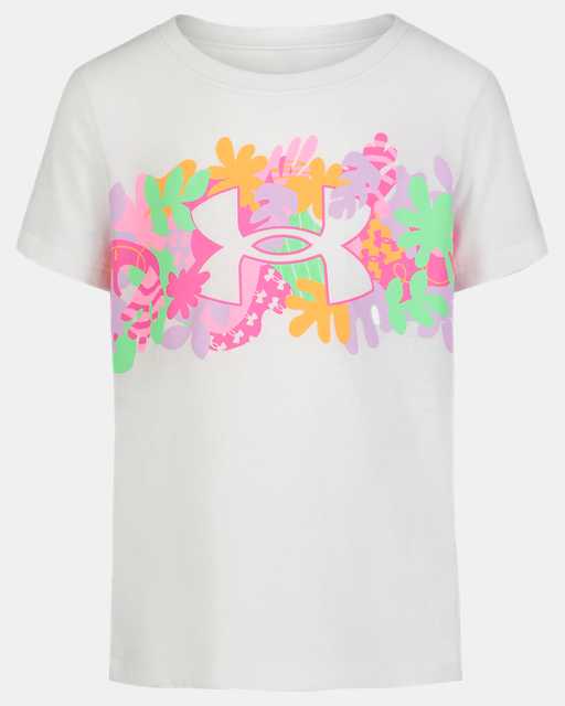 Little Girls' UA Tropic Logo T-Shirt